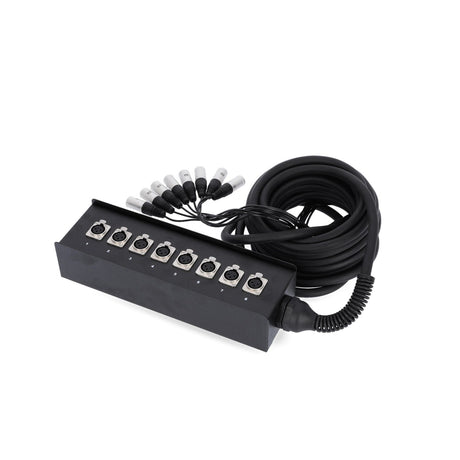 Adam Hall K8C10 8-Channel Multicore Stage Box - 8 Send, 10m Cable 6