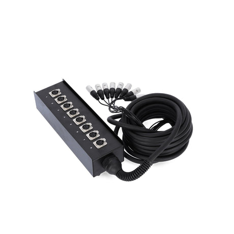 Adam Hall K8C10 8-Channel Multicore Stage Box - 8 Send, 10m Cable 7