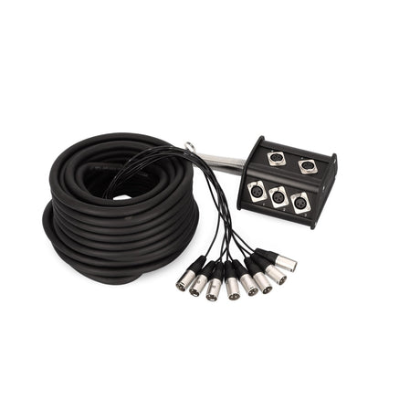 Adam Hall K8C15P 8-Channel Multicore Stagebox - 8 Send, 15m Cable 1