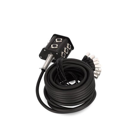 Adam Hall K8C15P 8-Channel Multicore Stage Box - 8 Send, 15m Cable 10