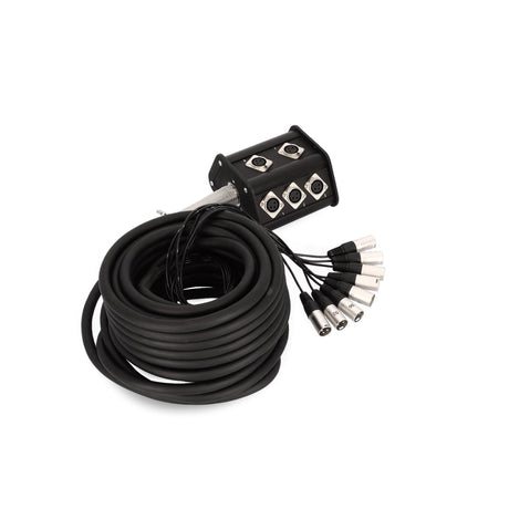 Adam Hall K8C15P 8-Channel Multicore Stage Box - 8 Send, 15m Cable 11