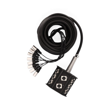 Adam Hall K8C15P 8-Channel Multicore Stage Box - 8 Send, 15m Cable 13