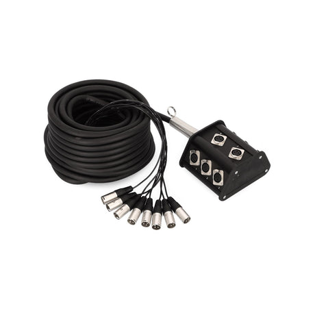 Adam Hall K8C15P 8-Channel Multicore Stagebox - 8 Send, 15m Cable 2