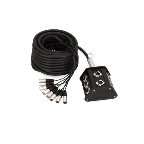 Adam Hall K8C15P 8-Channel Multicore Stage Box - 8 Send, 15m Cable 3