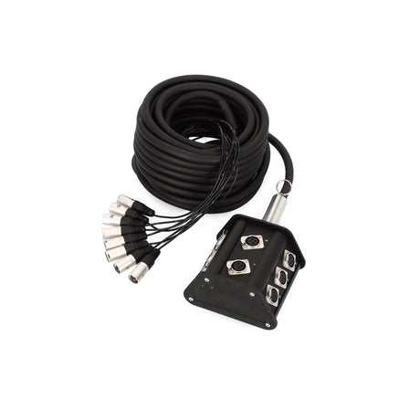 Adam Hall K8C15P 8-Channel Multicore Stage Box - 8 Send, 15m Cable 4