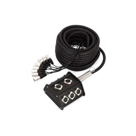 Adam Hall K8C15P 8-Channel Multicore Stage Box - 8 Send, 15m Cable 5