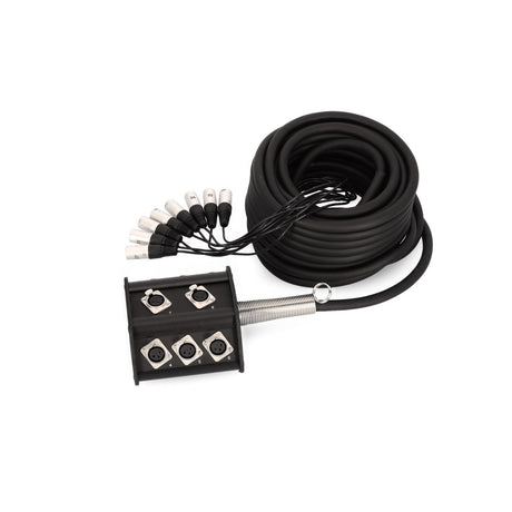 Adam Hall K8C15P 8-Channel Multicore Stage Box - 8 Send, 15m Cable 6