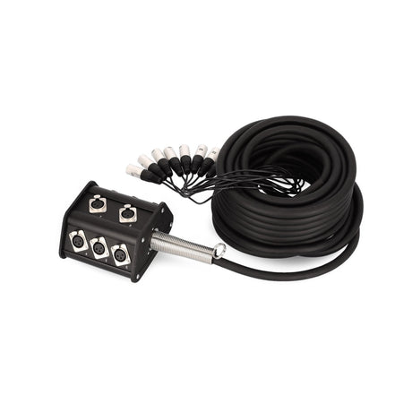 Adam Hall K8C15P 8-Channel Multicore Stage Box - 8 Send, 15m Cable 7