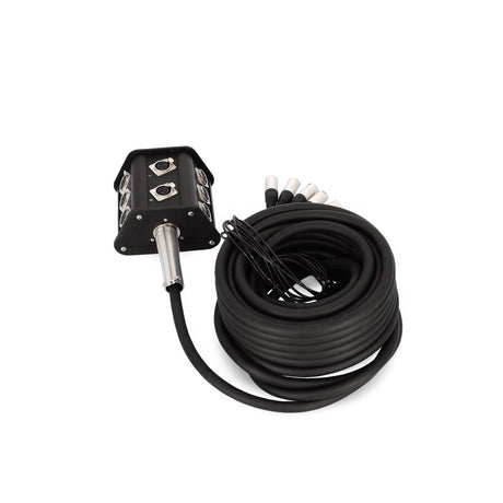 Adam Hall K8C15P 8-Channel Multicore Stage Box - 8 Send, 15m Cable 9