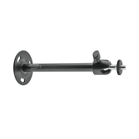 K&M Universal Mic/Antenna Wall Mount with 360° Swivel - Black 24350 1