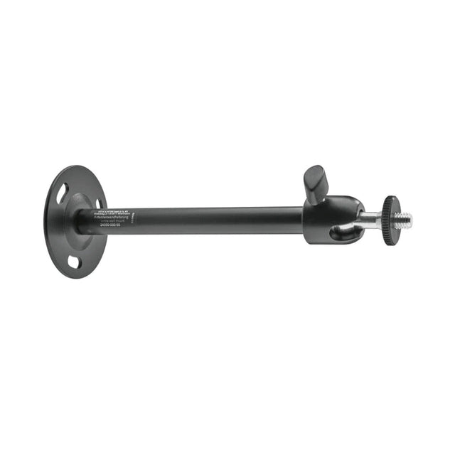 K&M Universal Mic/Antenna Wall Mount with 360° Swivel - Black 24350 1