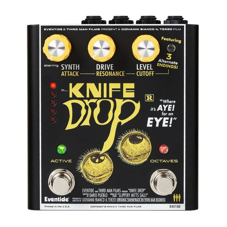 Eventide Knife Drop Sub-Octave Fuzz And Analog Synth Pedal 1