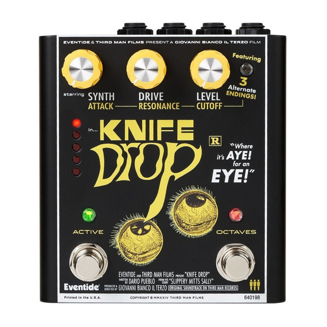 Eventide Knife Drop Sub-Octave Fuzz And Analog Synth Pedal 1