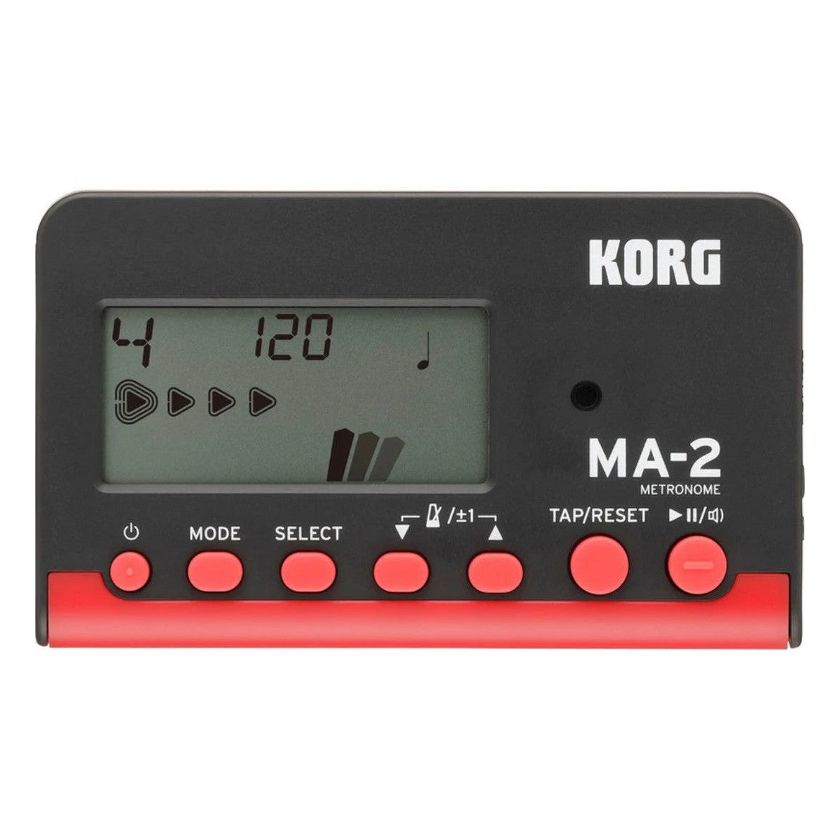 Korg MA-2 Digital Metronome Black/Red | Blue/Black 4