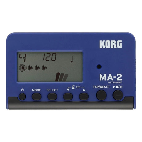 Korg MA-2 Digital Metronome BLBK Front