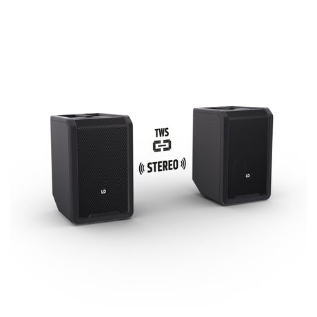 LD Systems ANNY 8 Portable Battery Powered Bluetooth PA Speaker – Black 13