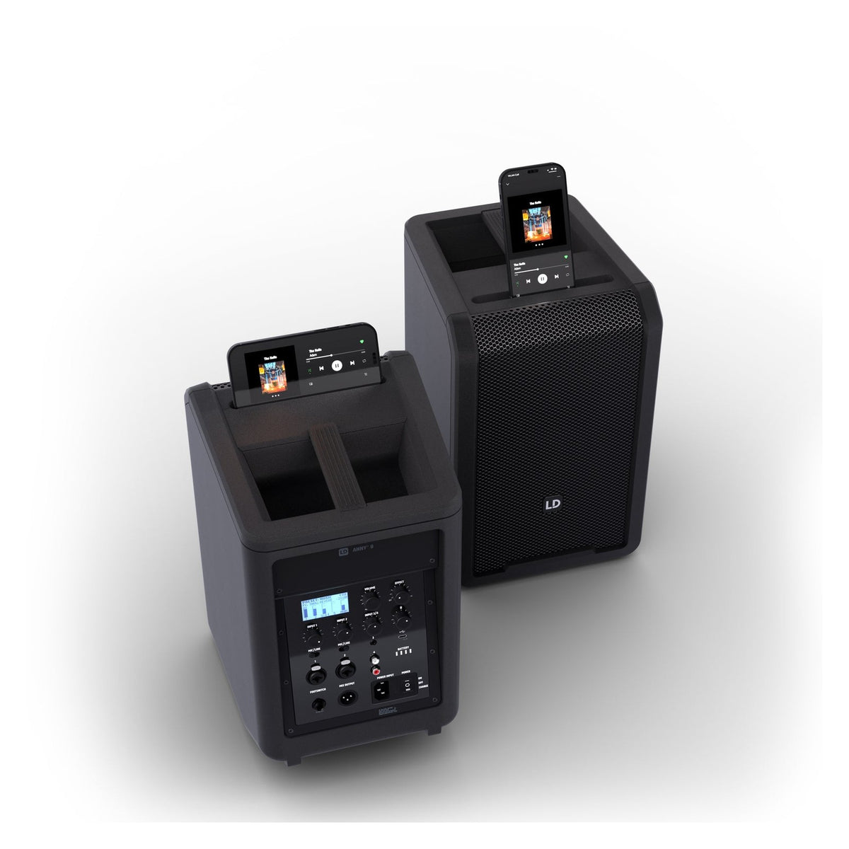 LD Systems ANNY 8 Portable Battery Powered Bluetooth PA Speaker – Black 14