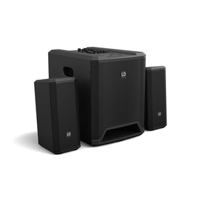LD Systems DAVE 10 G4X Compact 2.1 Active PA System With Bluetooth – Black 1