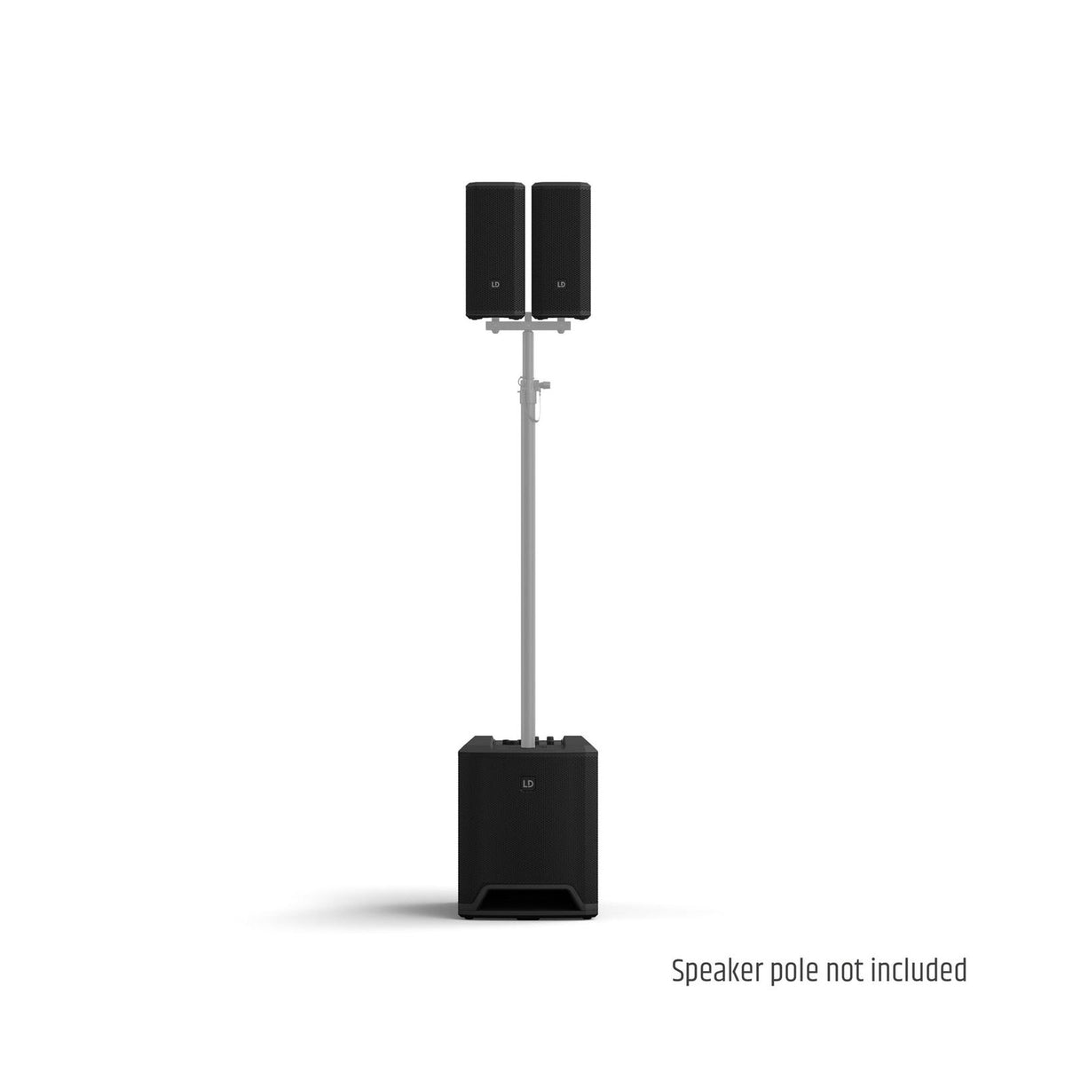 LD Systems DAVE 10 G4X Compact 2.1 Active PA System With Bluetooth – Black 12