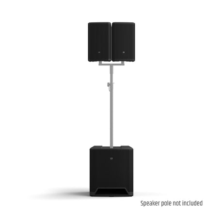 LD Systems DAVE 15 G4X Compact 2.1 Active PA System With Bluetooth – Black 12