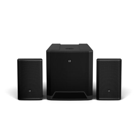 LD Systems DAVE 15 G4X Compact 2.1 Active PA System With Bluetooth – Black 2