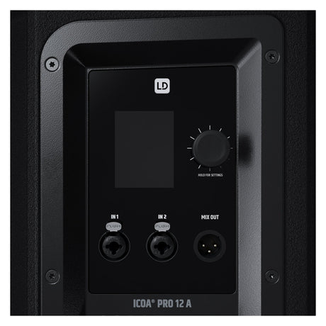 LD Systems ICOA PRO 12A 1000W Active PA Speaker With Bluetooth 5