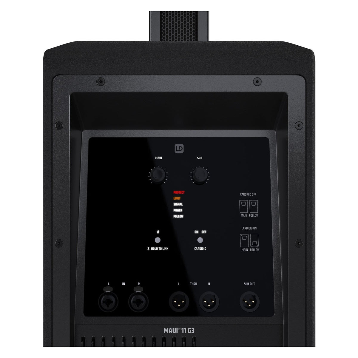 LD Systems MAUI 11 G3 Column PA System With Bluetooth – Black 36