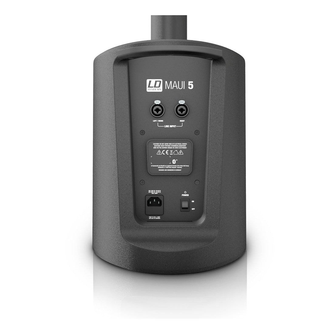 LD Systems MAUI 5 Column PA System With 4-Channel Mixer & Bluetooth – Black 4