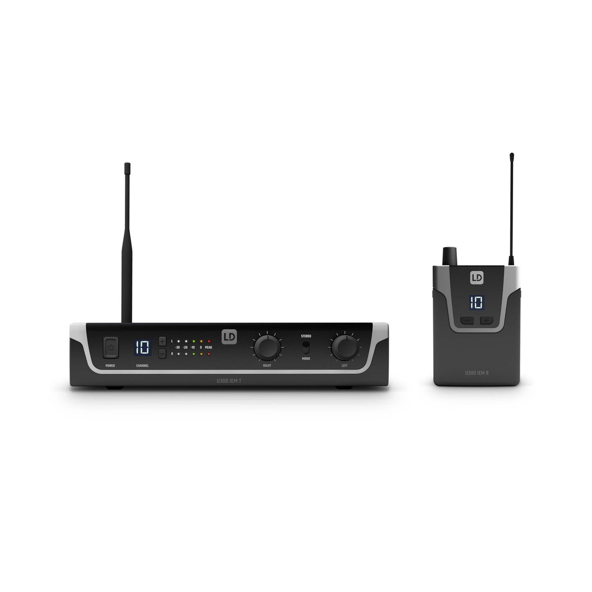LD Systems U308 IEM In-Ear Monitoring System - 823-832MHz & 863-865MHz 1