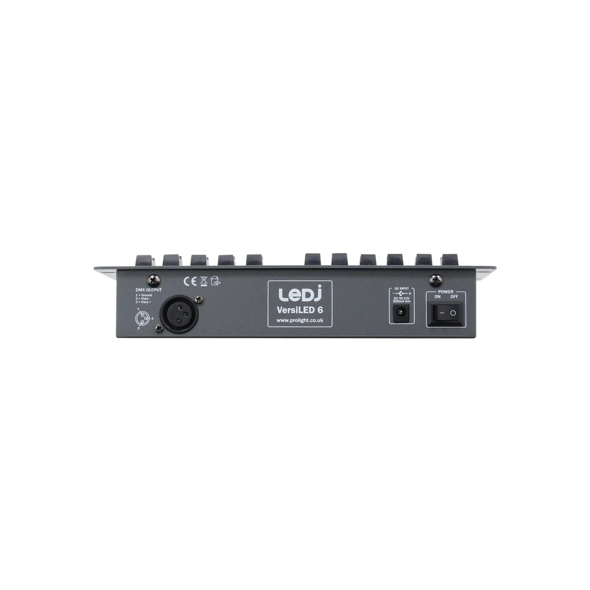 LEDJ VersiLED 6 Universal DMX Controller for RGB, RGBW & RGBWAUV LED Fixtures 2