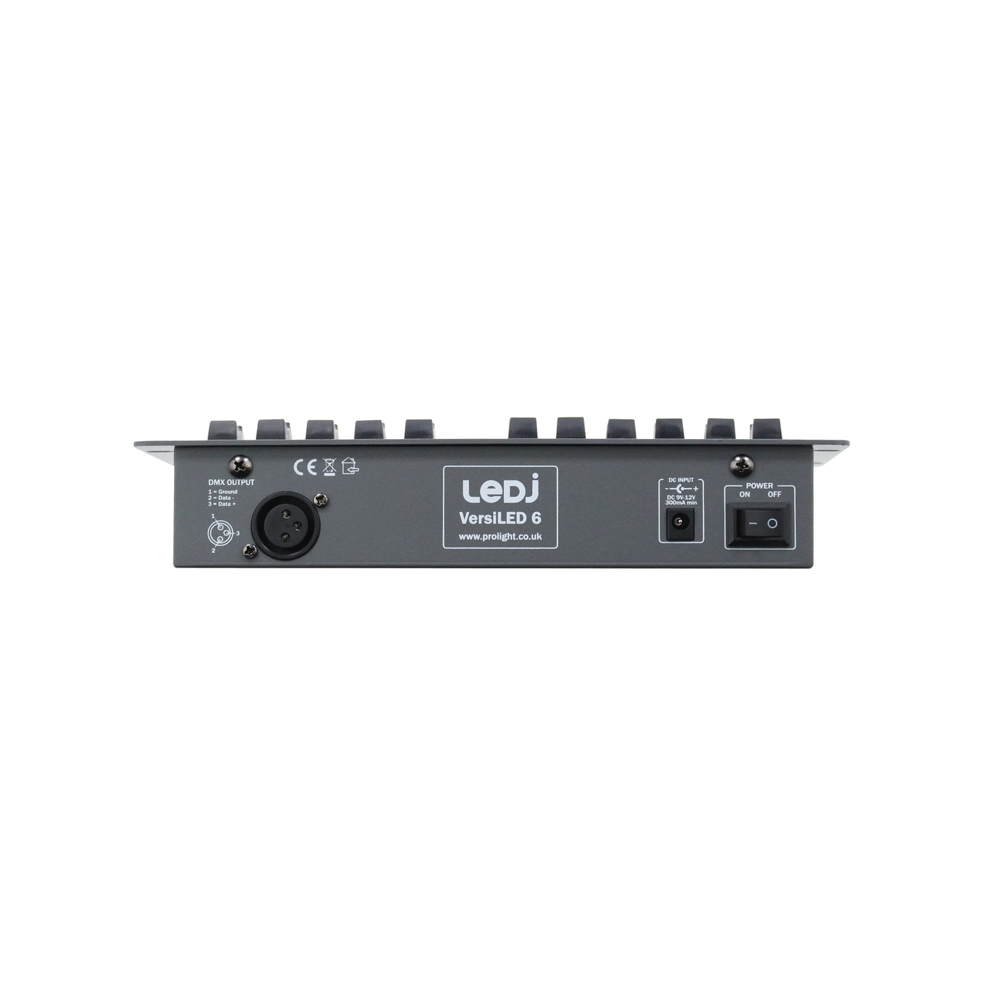 LEDJ VersiLED 6 Universal DMX Controller for RGB, RGBW & RGBWAUV LED Fixtures 2