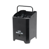 LEDj Rapid QB1 RGBA Battery Uplighter – 4 x 8W RGBA LEDs Black 7