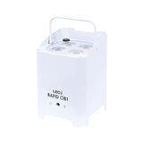 LEDj Rapid QB1 RGBA Battery Uplighter – 4 x 8W RGBA LEDs White 5