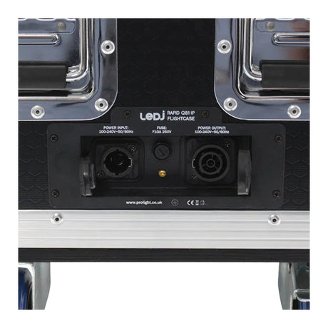 LEDj 8 Way Rapid QB1 IP Charging Flight Case 8