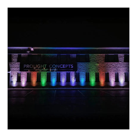 LEDj Rapid QB1 HEX IP Battery Uplighter – 4 x 12W RGBWAUV LEDs Black 17