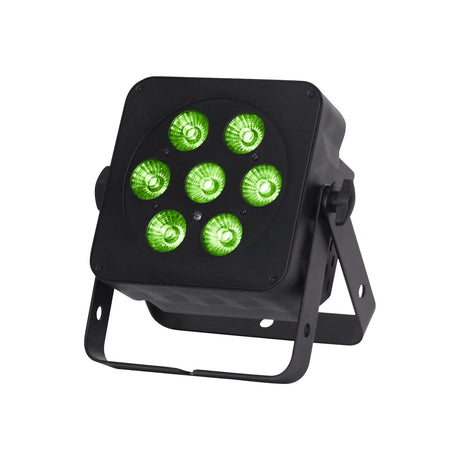 LEDj Slimline 7Q5 RGBL LED Par Can – Black Housing 1