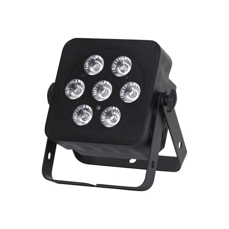 LEDj Slimline 7Q5 RGBL LED Par Can – Black Housing 2