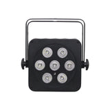 LEDj Slimline 7Q5 RGBL LED Par Can – Black Housing 3
