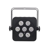 LEDj Slimline 7Q5 RGBW LED Par Can – Black Housing 3