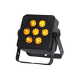 LEDj Slimline 7Q5 RGBA LED Par Can – Black Housing 1