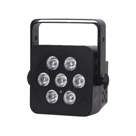 LEDj Slimline 7Q5 RGBA LED Par Can – Black Housing 3