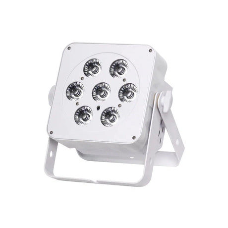 LEDj Slimline 7Q5 RGBA LED Par Can – White Housing 2