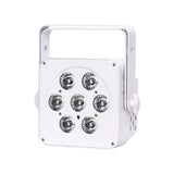 LEDj Slimline 7Q5 RGBA LED Par Can – White Housing 3