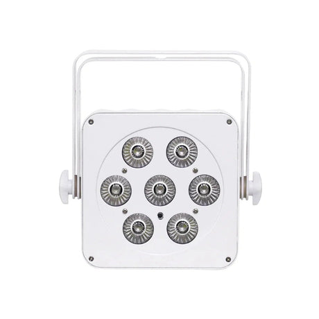 LEDj Slimline 7Q5 RGBA LED Par Can – White Housing 4