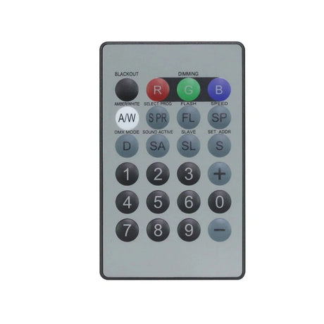 LEDj IR Remote Control For Quad LED Fixtures – RGBW / RGBA / RGBUV 1