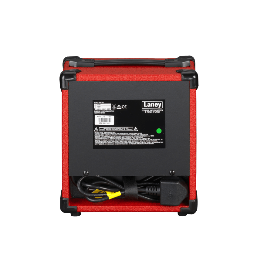 Laney LX10 - Compact 10W Guitar Combo Amplifier with 5" Custom Speaker Red 4