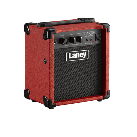 Laney LX10B-RED - Compact 10W Bass Guitar Combo Amplifier with 5" Woofer 2