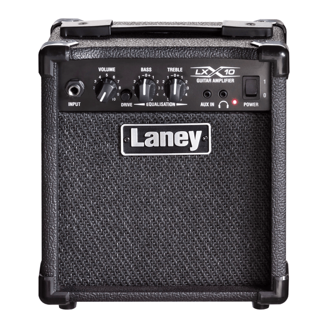Laney LX10 - Compact 10W Guitar Combo Amplifier with 5" Custom Speaker Black 1