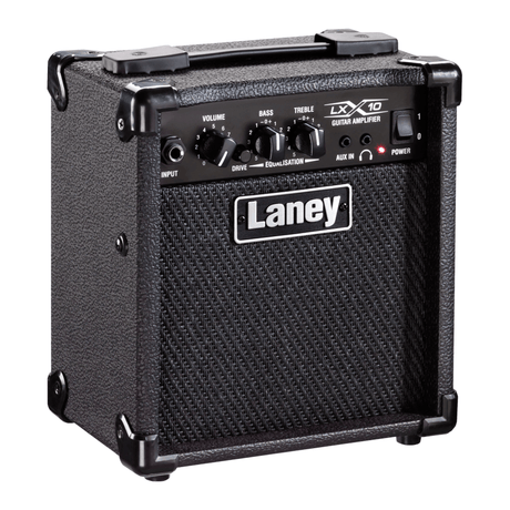 Laney LX10 - Compact 10W Guitar Combo Amplifier with 5" Custom Speaker Black 2