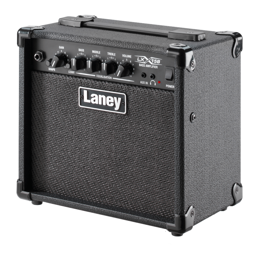 Laney LX15B - Compact 15W Bass Guitar Combo Amplifier with 2 x 5" Woofers 2